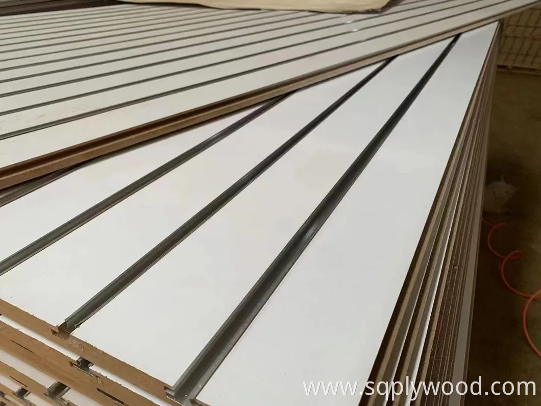 1830*2440 /1220*2440*12mm /15mm /18mm Melamine Faced MDF Board / Slot MDF / Raw MDF Board